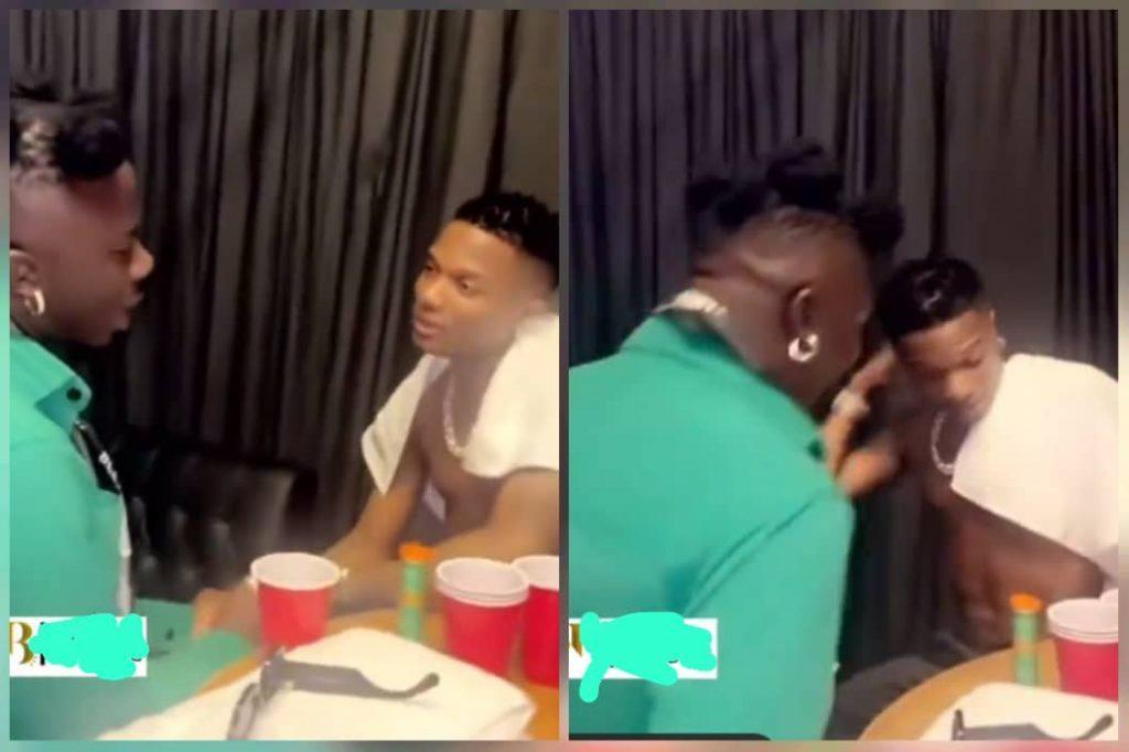 Video of Stonebwoy and Wizkid chilling hits online